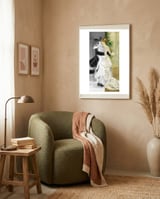 Renoir's Dance in the City & Fred Astaire framed in a tender room thumbnail