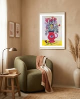 Jarron Rojo framed in a tender room thumbnail