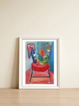 Mesa Roja — framed, leaning against the wall thumbnail