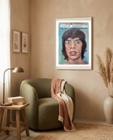 Mick Jagger 8 framed in a tender room thumbnail