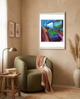 Noche De Pool 3 framed in a tender room thumbnail