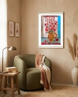 Rosas Rojas framed in a tender room thumbnail