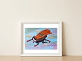 Super Piano — framed, leaning against the wall thumbnail
