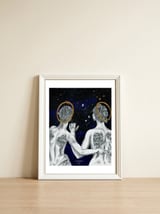 It's autumn — framed, leaning against the wall thumbnail