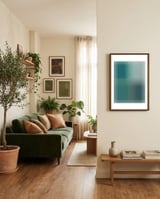 Out Focus 3 framed in a grounding room thumbnail