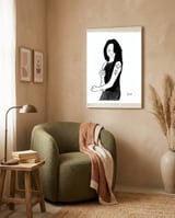 Navajo Butterfly framed in a tender room thumbnail