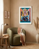 Animal Extraterrestre 5 framed in a tender room thumbnail