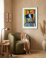 Animal Extraterrestre 6 framed in a tender room thumbnail