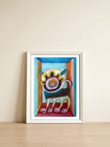 Animal Extraterrestre 7 — framed, leaning against the wall thumbnail