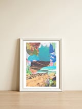 Fox Wave — framed, leaning against the wall thumbnail