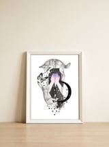 Circle — framed, leaning against the wall thumbnail