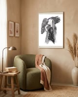 Night Of The Eagle framed in a tender room thumbnail