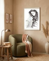 Witch Wolf framed in a tender room thumbnail