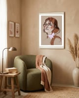 Freckles Red framed in a tender room thumbnail