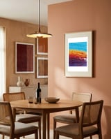 Molten Earth framed in a intimate room thumbnail