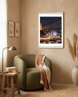 The BIG 3, Sydney Opera House, Harbour Bridge and Luna Park framed in a tender room thumbnail