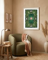 Tropical Foliage 10 framed in a tender room thumbnail