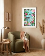 Crane King framed in a tender room thumbnail