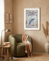 Peacock Jungle framed in a tender room thumbnail