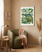 Tropical Heron framed in a tender room thumbnail