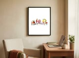 Garden Party framed in a focused room thumbnail