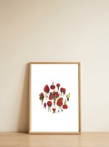 Strawberry Patch — framed, leaning against the wall thumbnail