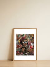 Mathilda, Leon The Professional — framed, leaning against the wall thumbnail