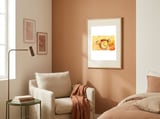 Butterfly On Aclepias framed in a tender room thumbnail