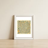 MUNICH MAP — framed, leaning against the wall thumbnail