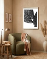 Black Cactus framed in a tender room thumbnail