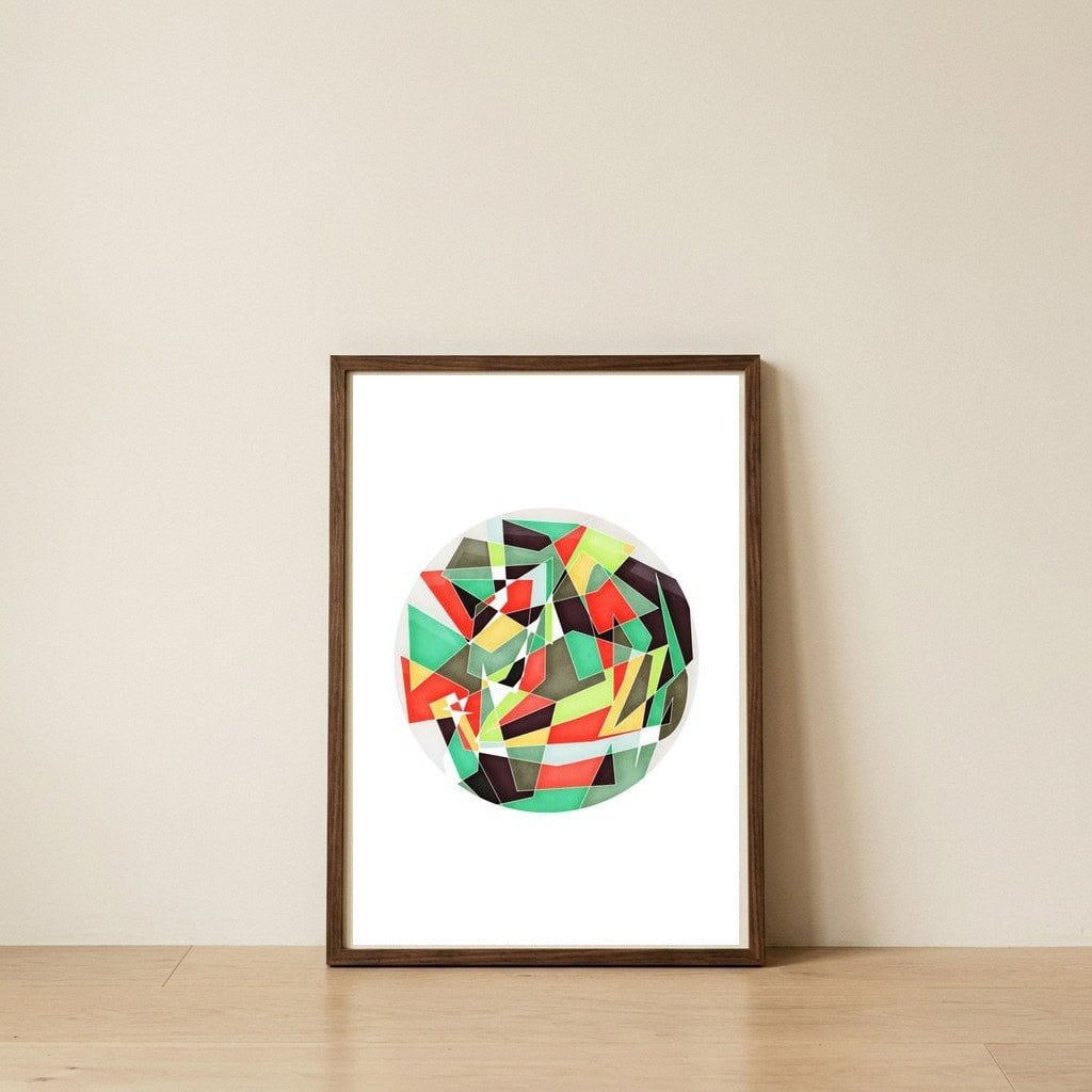 Different  Theory — framed, leaning against the wall