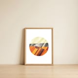 Earth — framed, leaning against the wall thumbnail