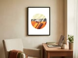 Earth framed in a focused room thumbnail