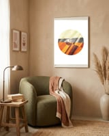 Earth framed in a tender room thumbnail