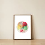 The Round Ones — framed, leaning against the wall thumbnail