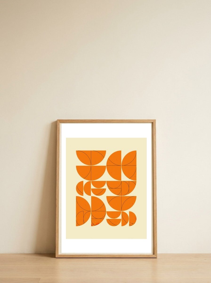 IMAGINARY (2) — framed, leaning against the wall