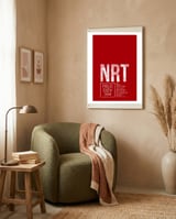 Tokyo Nrt Atc framed in a tender room thumbnail