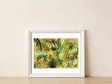 Tropical Foliage 06 — framed, leaning against the wall thumbnail