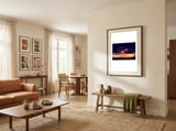 Sunset - Nature is an Art Masterpiece framed in a grounding room thumbnail