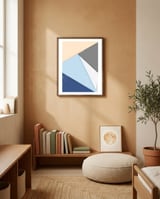 Minimal GeoShapes 1 framed in a gentle room thumbnail