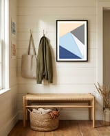 Minimal GeoShapes 1 framed in a relaxed room thumbnail