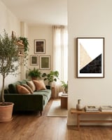 Minimal GeoShapes 6 framed in a grounding room thumbnail