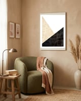 Minimal GeoShapes 6 framed in a tender room thumbnail