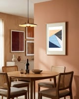 Pattern Color Patch framed in a intimate room thumbnail