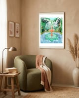The Fountain Of Life framed in a tender room thumbnail