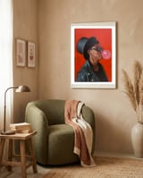 Lis framed in a tender room thumbnail