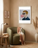 Pumpkin framed in a tender room thumbnail
