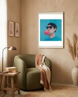Venice Beach framed in a tender room thumbnail
