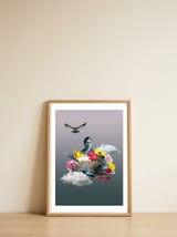 Frida Kahlo — framed, leaning against the wall thumbnail