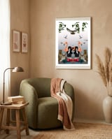 Amy Winehouse framed in a tender room thumbnail